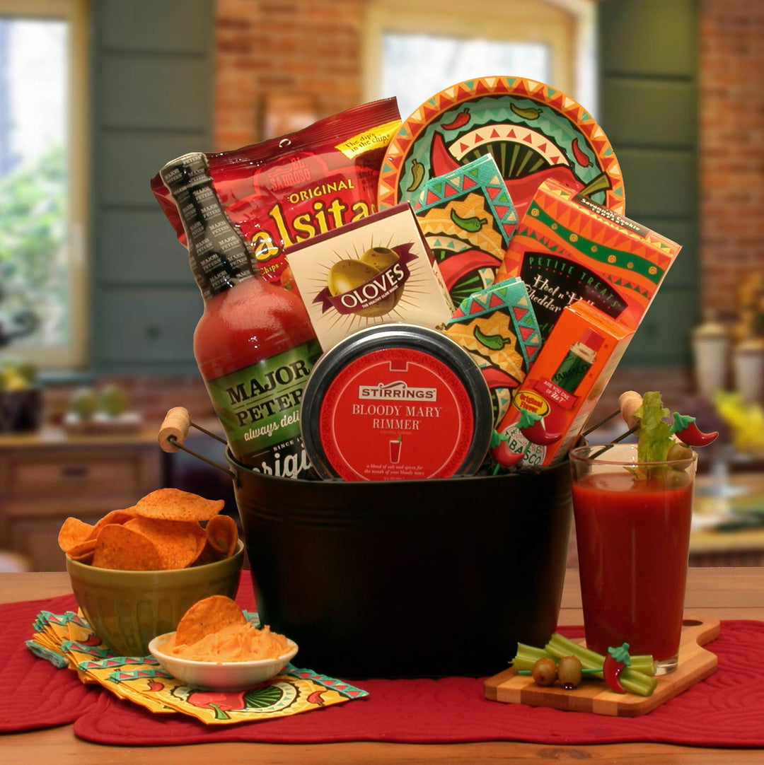 A Bloody Mary Mixer Gift Basket - PLRC