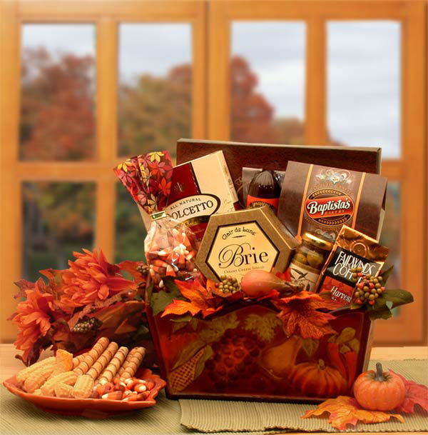 A Gourmet Fall Harvest Fall Gift Basket - PLRC