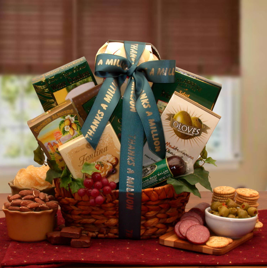 A Gourmet Thank You Gift Basket - PLRC