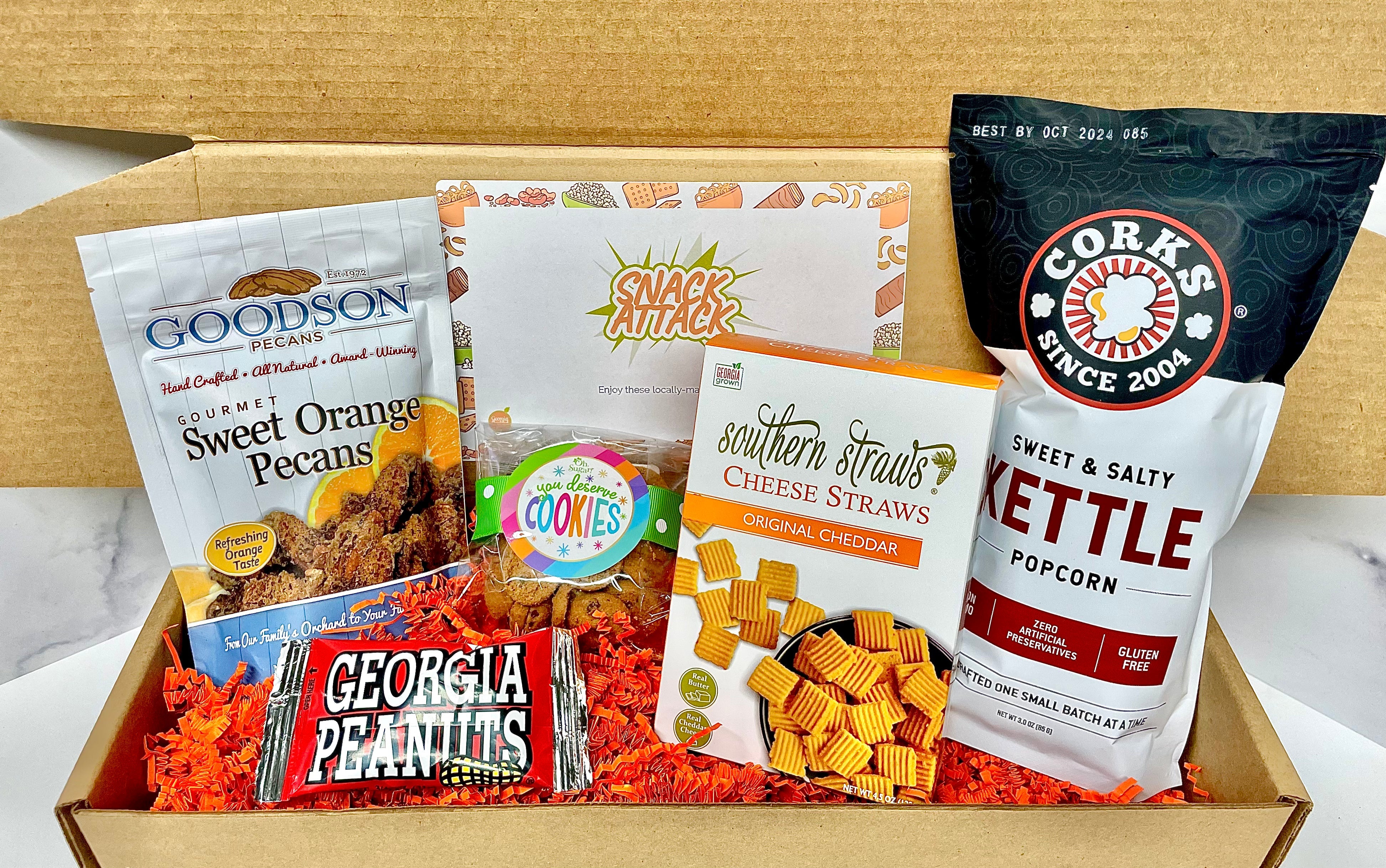 Southern Snack Attack Gift Box-0